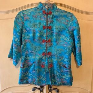 Vintage Chinese traditional silk brocade jacket